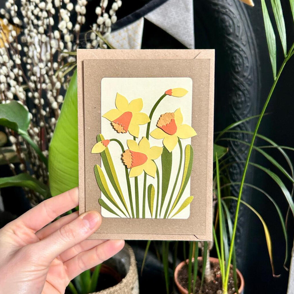 Daffodil card