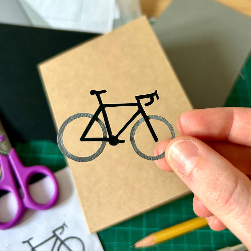 Paper bicycle