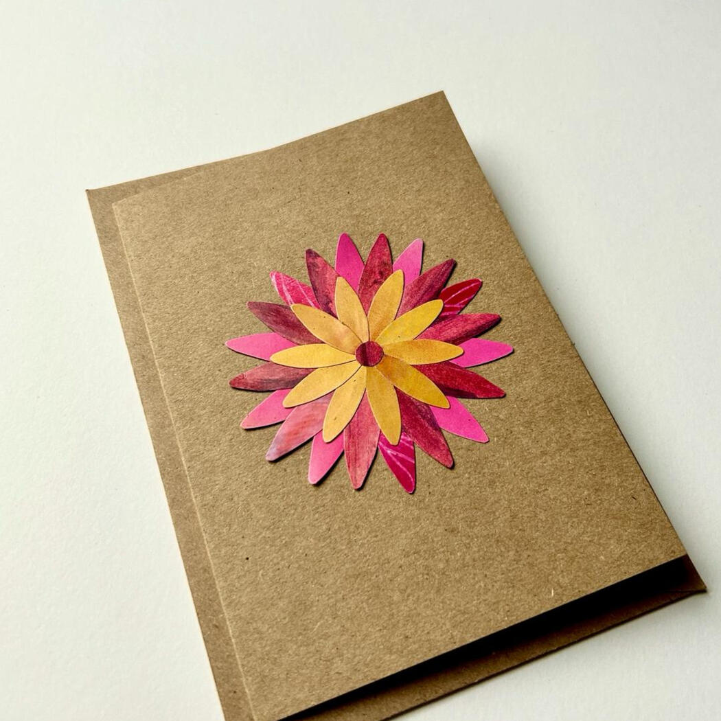 Flower card